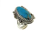Cananea Turquoise Ring By Les Baker