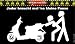 Extrem Spass Warnung Aufkleber Roller L=0: my-fan-page.de