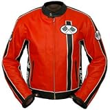 Motorrad Jacke Motorradjacke retro Leder KTM Triumph US Motorradjacke