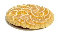 Dollhouse Miniature Glazed Orange Tart