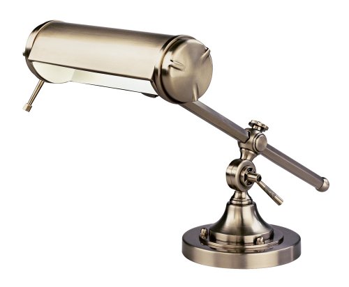 Robert Abbey Winston Antique Nickel Bankers Desk Lamp
