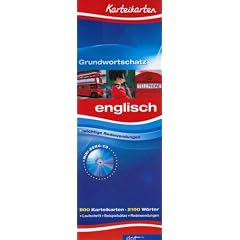 Karteikarten Grundwortschatz Englisch: 800 Karteikarten. �ber 2100 Stichw�rter. Mit Lautschrift