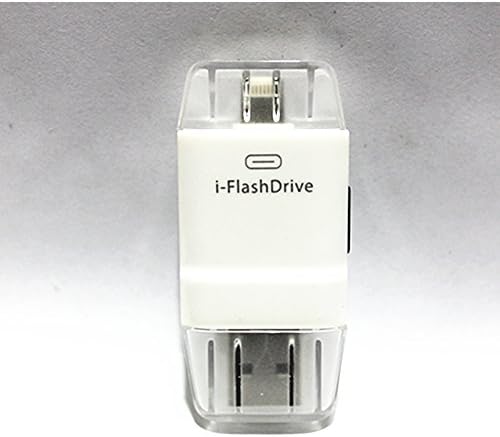 I-flashdrivei Dual Card Reader Between iDeviecs and Mav/PC Storage Extra 8gb Storage Memory Card Made for iPhone 5/iPhone 5c/iPhone 5s iphone 6/6plus ,iPad air ,iPad Mini / iPad Mini 2