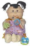 Cabbage Patch Kids Babies Messy Face 14 Baby Asian girl in black hair