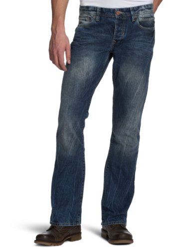 Cross Jeans Herren Jeanshose/ Lang D 162-255 / Marco, Gr. 30/32, Blau (wash real blue used im Preisvergleich 