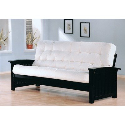 Corvallis Wood Futon Frame in Cappuccino