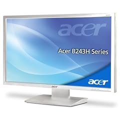 Acer B243HAOwmdr 61cm (24 Zoll) TFT Monitor (VGA, DVI, 2ms Reaktionszeit)