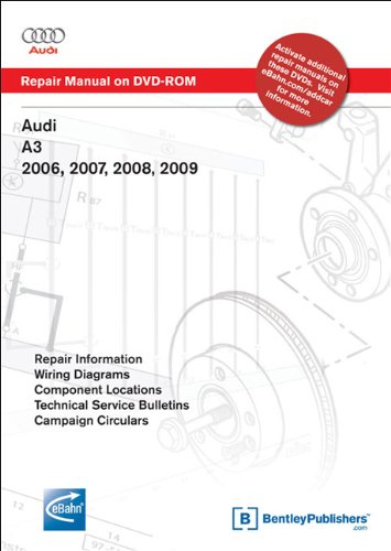 'Audi A3 2006, 2007, 2008, 2009: Repair Manual on DVD-ROM
