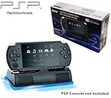LED Charger Dock Speaker System for PSP 2000 and 3000