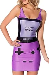 Scoop Neck Polyester Dots Print Sleeveless Bodycon Dress 