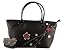 Flower Line Shopper (Black)