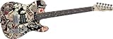 Squier by Fender Obey Graphic Telecaster SP Electric Guitar, Collage