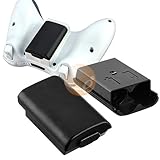 Wireless Controller Battery Pack Shell for Microsoft Xbox 360, Black