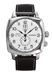 Junkers Men's First Atlantic Flight Design Watch 64401 With Dual Time Function , Date And Cushion Shaped Case