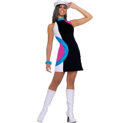 Mod Doll Adult Costume Size Standard (One-Size)
