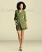 Apparel : Safari-inspired belted jacket