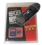 Secure Digital (SD) Multimedia Mobility Combo Kit of Sandisk 4GB microSDHC, SD adapter and USB (Secure Digitial) SD High Speed Black Color Card Reader / Writer
