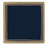 Luxury Coasters 4 Navy