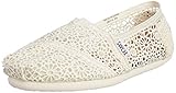 Toms Women's Classics Natural Morocco Crochet Natural Casual Shoes 7.5 Women US