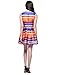 OMEYA.WANSHIDA. Women's Summer Casual Sleeveless Stripe Cocktail Mini Party Dress