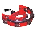Drum Set Tambourine with Mounting Eye Bolt- DT2 Red
