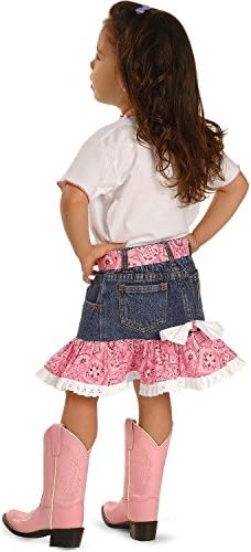 Kiddie Korral Girls' Horse Bandana Skirt Set White 4