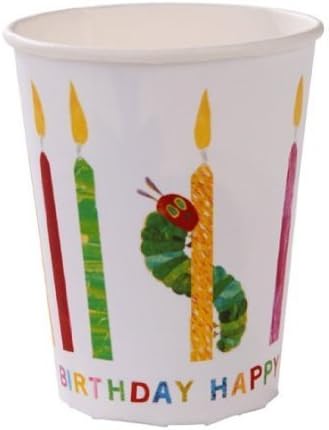 The Very Hungry Caterpillar Happy Birthday Cups, pack of 8 by Party Bags 2 Go