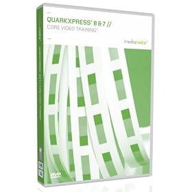 QuarkXpress 8 & 7 Core Video Training (Mac/PC DVD)