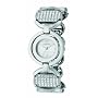 Fossil Glitz Stainless Steel Bracelet Watch With Crystal Accents