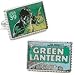 Green Lantern Stamp Cufflinks