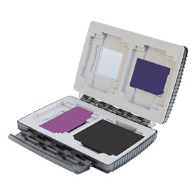 Gepe Extreme Card Safe for 4 Memory Cards (CF, SC, SM, MS, MMC) Polyethylene, Onyx