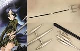 Dream2reality Cosplay Katekyo Hitman Reborn Rokudo Mukuro &. Chrome Dokuro Trident Medium Carbon Steel Sword