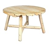 Cedarlooks 0200013 Log Round Dining Table, 48-Inch