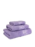 Flor De Algodón Juego De Toallas Hypnos (Violeta)