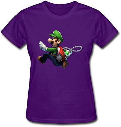 W7Y5K3F Women's Luigi S Mansion Dark Moon T Shirts