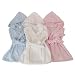 Adorable Blue Baby Hooded Bath Robe 100% Cotton - 3-4 months old