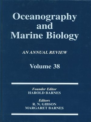 Oceanography and Marine Biology Vol.39: 38