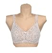 Breezies Lace Overlay Soft Cup (No Underwire) Bra W/patented Ultimair Lining $35