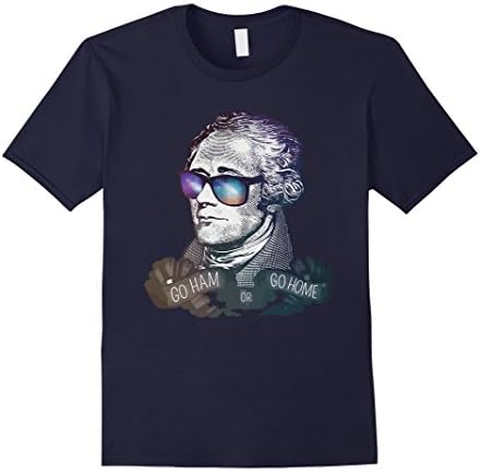 Men's Hamilton: Go Ham or Go Home! T-Shirt XL Navy