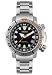 Seiko Men's Automatic Dive Silver-Tone Watch #SNM035