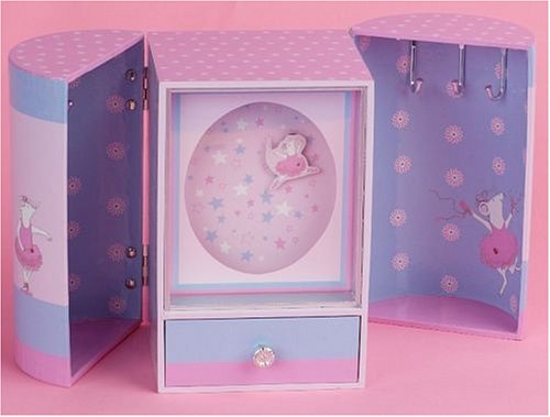 Childrens Toyshop  Toys : Angelina Ballerina Musical Jewellery Box
