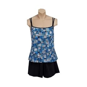 It Figures C Cup and UP Collection Line Define Skortini Style Swimsuit and or Swimsuit Top by It Figures