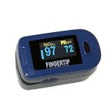 PULOX Fingerpulsoximeter MD300C2 mit OLED-Anzeige *Farbe: blau/grauvon "CHOICE"