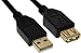INLINE USB 2.0 Verlaengerung 2m InLine USB 2.0 St/Bu Typ A schwarz vergoldete Kontakte 2m