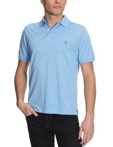 GANT Herren Shirt/ Poloshirt 2201, Gr. 54 (XL), Blau (CAPRI BLUE) Preisvergleich