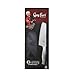 Guy Fieri Signature Stainless Steel Vegetable Knife with Sheath (6-Inch, Black)