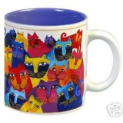 Laurel Burch Feline Festival Coffee Mug by Supreme Housewares Inc.