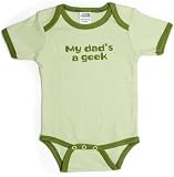 Urban Smalls My Dad's A Geek Short Sleeve Bootysuit