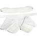ilovebaby Pregnancy Support Belt, Maternity Belt - Support Waist / Back / Abdomen Band, Belly Brace Velcro Attachments, White Color, Size XL