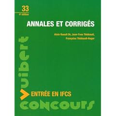 Entr�e en IFCS : Annales et corrig�s